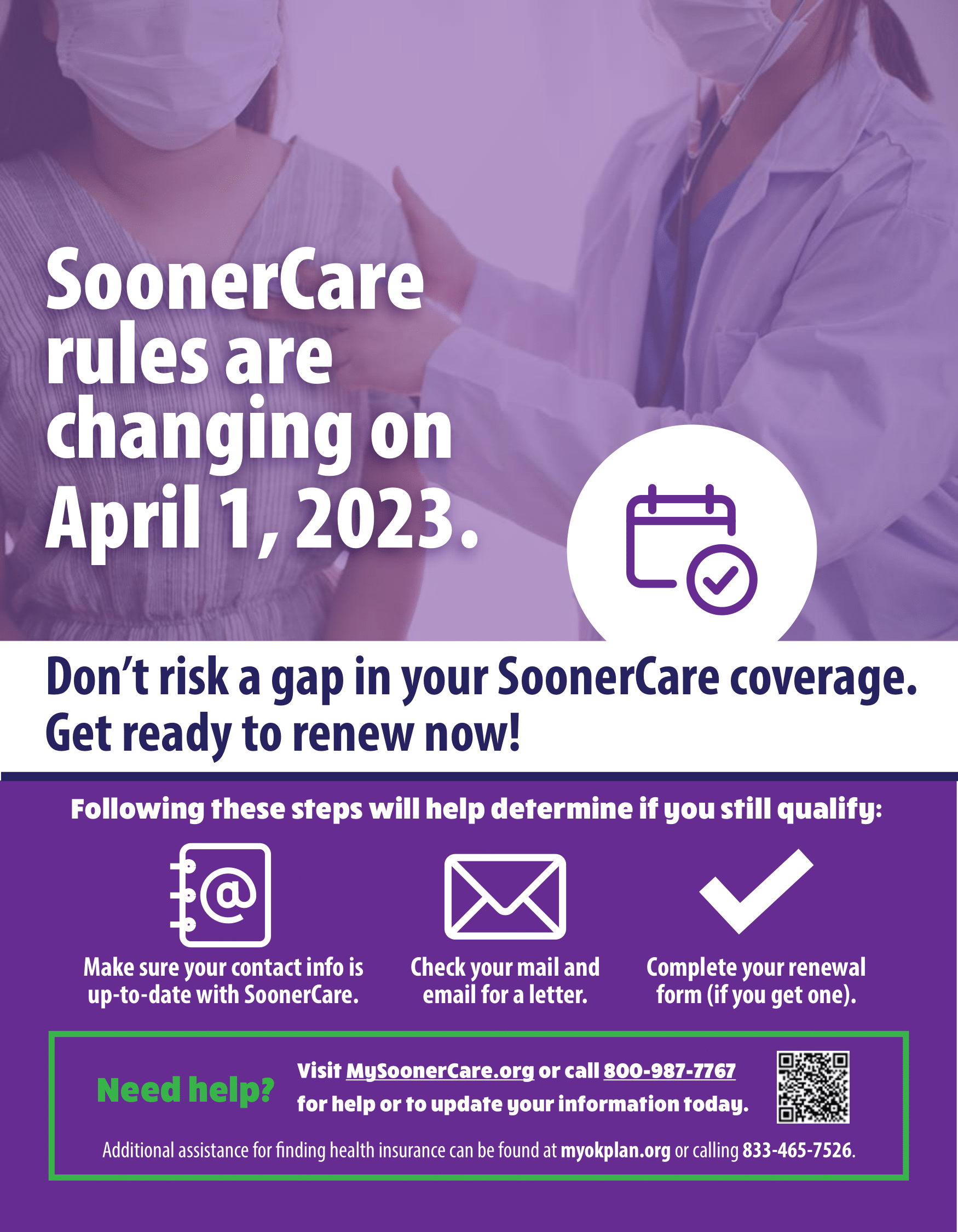 Sooner Care Rules Changing 2023